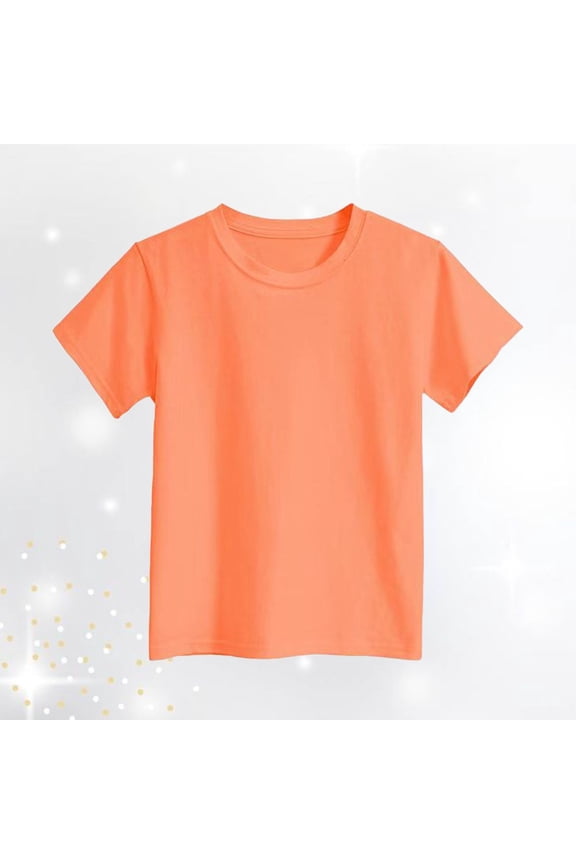 Girls Fashion Printed Graphic Tee Loose Fit Casual Shirt for Kids Youth Short Sleeve Shirt for Girls Tees Kids Tshirts Clothes Summer Tops T-Shirt