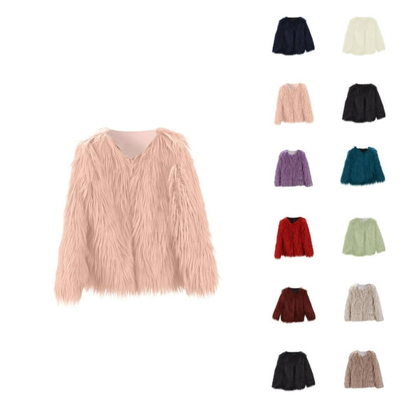 Girls' Fashion Sets for Girls Kids Baby Girls Children Winter Coat Jacket Thick Warm Outwear Clothes