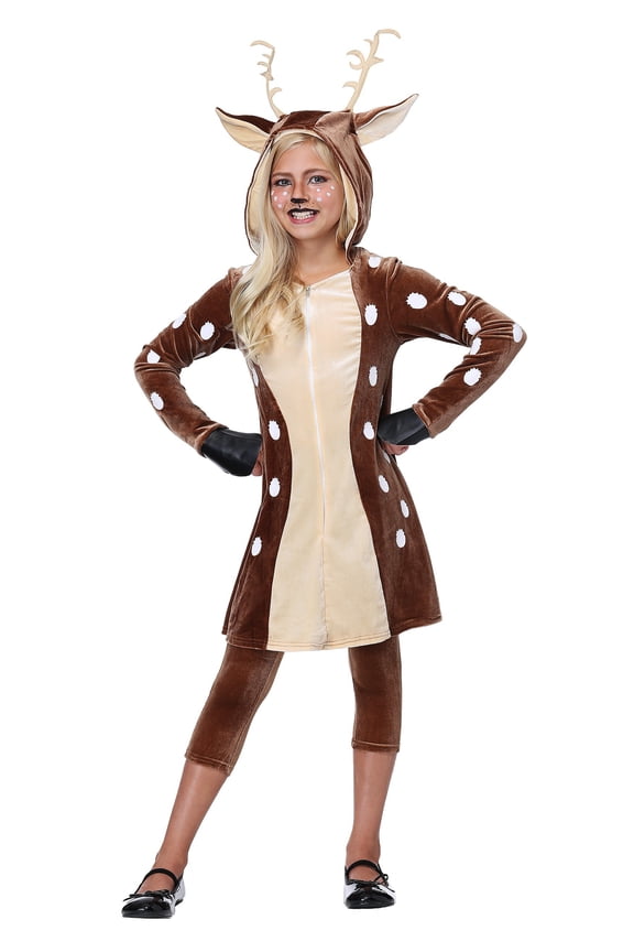 Girls Fawn Costume