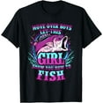 thumbnail image 1 of Girls Fishing Shirt Let This Girl Show You How To Fish T-Shirt, 1 of 4