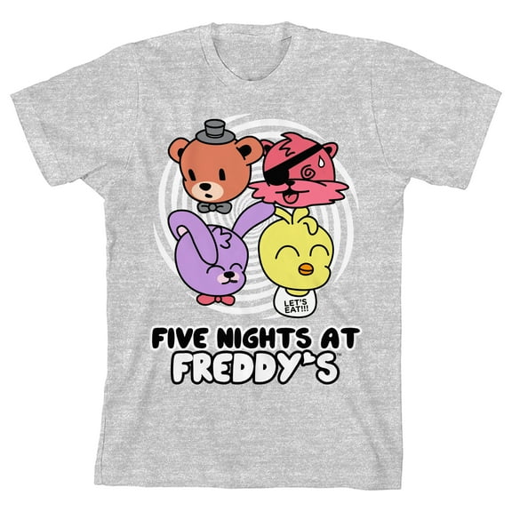 Girls Five Nights at Freddy's Short-Sleeve T-Shirt- Medium