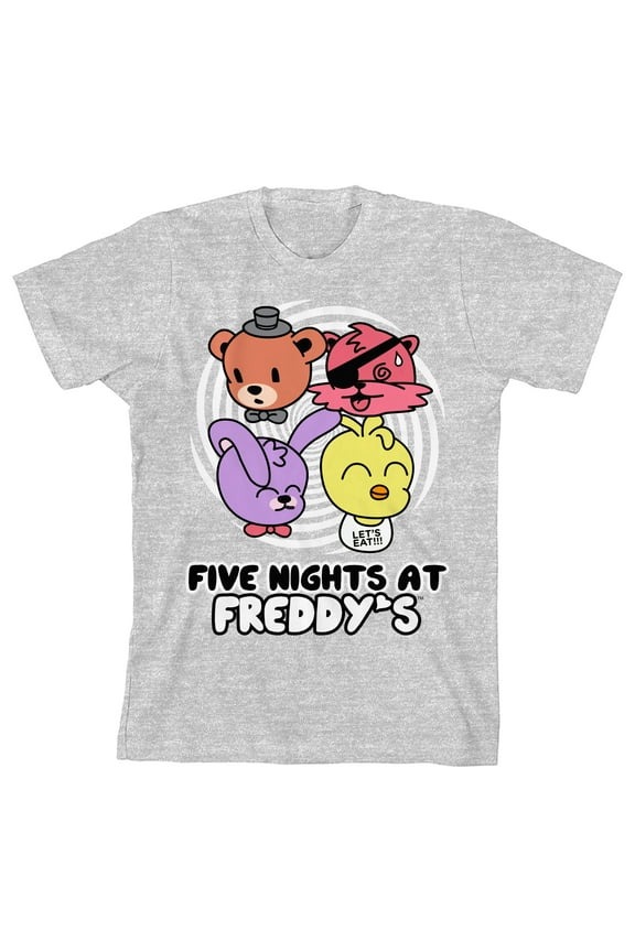Girls Five Nights at Freddy's Short-Sleeve T-Shirt- Medium