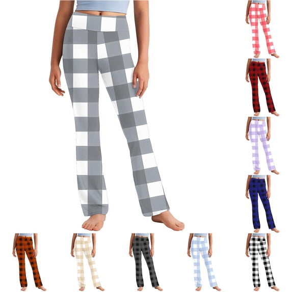Girls Flare Leg Pants for Everyday Wear Fashion - Comfortable Soft Stretch Trousers with Elastic Waistband for School Playground and Casual Outings