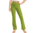 thumbnail image 1 of ChbgutlmrGirls Flare Leggings Kids High Waist Slim Comfy Casual Workout Yoga Pants Gym Athletic Trousers, 1 of 8