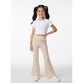 thumbnail image 1 of Girls Flare Pants, AI Digital Print Bell Bottoms,All-Season Sizes 3-13Y, 1 of 6