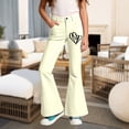 thumbnail image 1 of Girls Flared Bottom Pants for Daily Wear from Girls Pants 1 Comfortable Casual Trousers for Kids and Campaign, 1 of 3