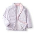 thumbnail image 1 of Girls Fleece Jacket Cute Print Zip Up Long Sleeve Fuzzy Jacket 7-8 Years Girls Jacket, 1 of 9