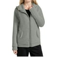 thumbnail image 1 of Girls Jacket with Hooded Zipper Long Sleeve Thick Warm Outerwear Winter Coats for Teen 12-13 Years, 1 of 5