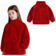 thumbnail image 1 of Girls Jackets Winter Coat Zipper Lightweight Long Sleeve Thick Warm Outerwear Kids Boys Coat 6-7 Years, 1 of 4