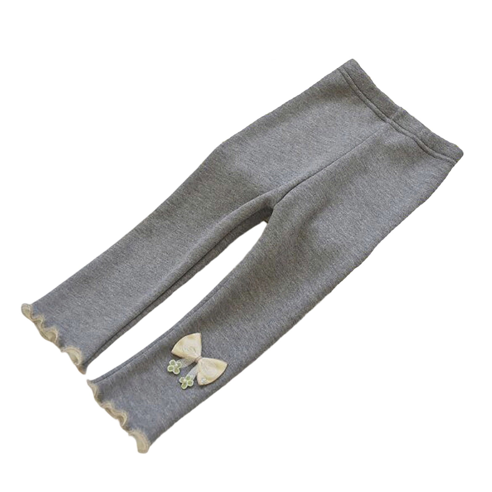 Girls Fleece Leggings Girls Fleece Lined Leggings Soft Stretch Yoga ...