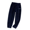 thumbnail image 1 of Girls -Lined Pajama Pants Warm Thick Flannel Lounge Bottoms Winter Thermal Sleepwear for Toddlers and Kids Indoor Outdoor Cozy Wear, 1 of 4