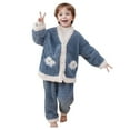 thumbnail image 1 of Toddler Pajamas Set Toddler Winter Pajamas Toddler Girl Sleepwears For Toddler Girls Boys 4-5 Years, 1 of 5