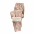 thumbnail image 1 of Girls Fleece Pants Kids Winter 𝗦𝗵erpa Fuzzy Elastic Waist Sweatpants Warm Windproof Lightweight Solid Trousers, 1 of 5