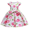 thumbnail image 1 of Girls Floral Party Dress Wedding Birthday Pageant Party Costumes, 1 of 7