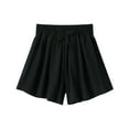 thumbnail image 1 of Girls Flowy Athletic Shorts Butterfly Shorts for Kids with Pocket 2-in-1 Tennis Shorts Running Shorts for Girls 3-9Years, 1 of 2