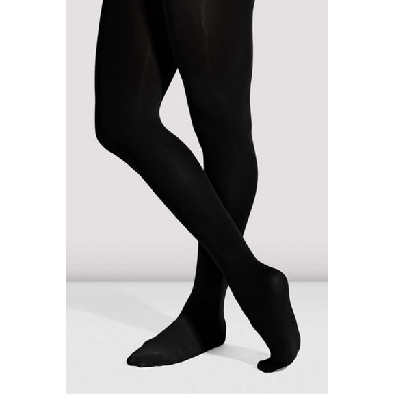 Girls Footed Tights, Black