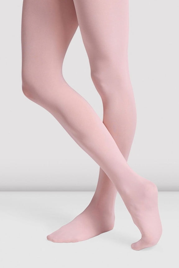 Girls Footed Tights, Light Pink