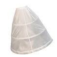 thumbnail image 1 of Girls Formal Party Crinoline Petticoat Lightweight Under Skirt Accessory Easy Wear Design, 1 of 9