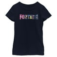 thumbnail image 1 of Girls Fortnite Classic Logo Character Fill T Shirt, 1 of 4