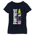 thumbnail image 1 of Girls Fortnite Cute Characters Logo T Shirt, 1 of 4