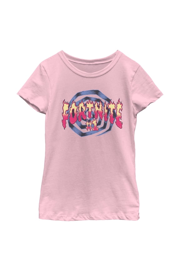Girls Fortnite Dynamo Spiral T Shirt