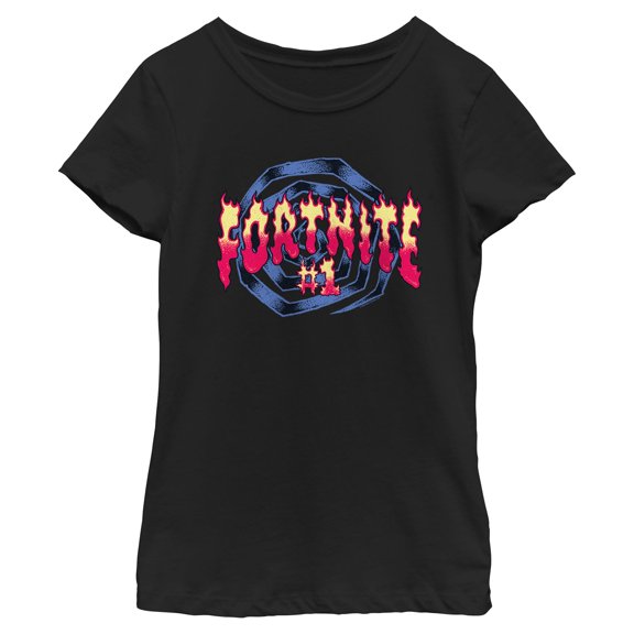 Girls Fortnite Dynamo Spiral T Shirt
