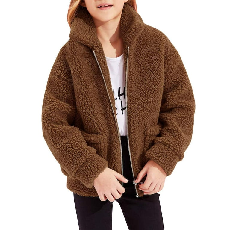 Pure Color Patchwork Long Sleeve Hooded Woolen Cardigan Coat Pure Color Patchwork Long Sleeve Hooded Woolen Cardigan Coat