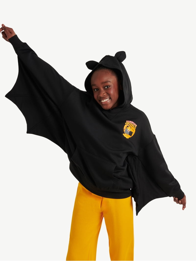 Justice x Garfield Girls Bat Hoodie, Sizes XS - XLP - Walmart.com