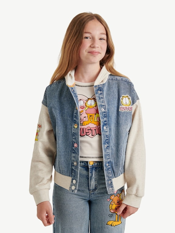x Garfield Girls Collab Bomber Jacket, Sizes XS - XLP