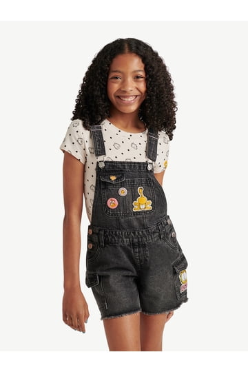 Shorts Denim Overalls