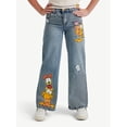 thumbnail image 1 of Girls Garfield X Justice Collab Jeans, Sizes 6-18, Slim & Plus, 1 of 11
