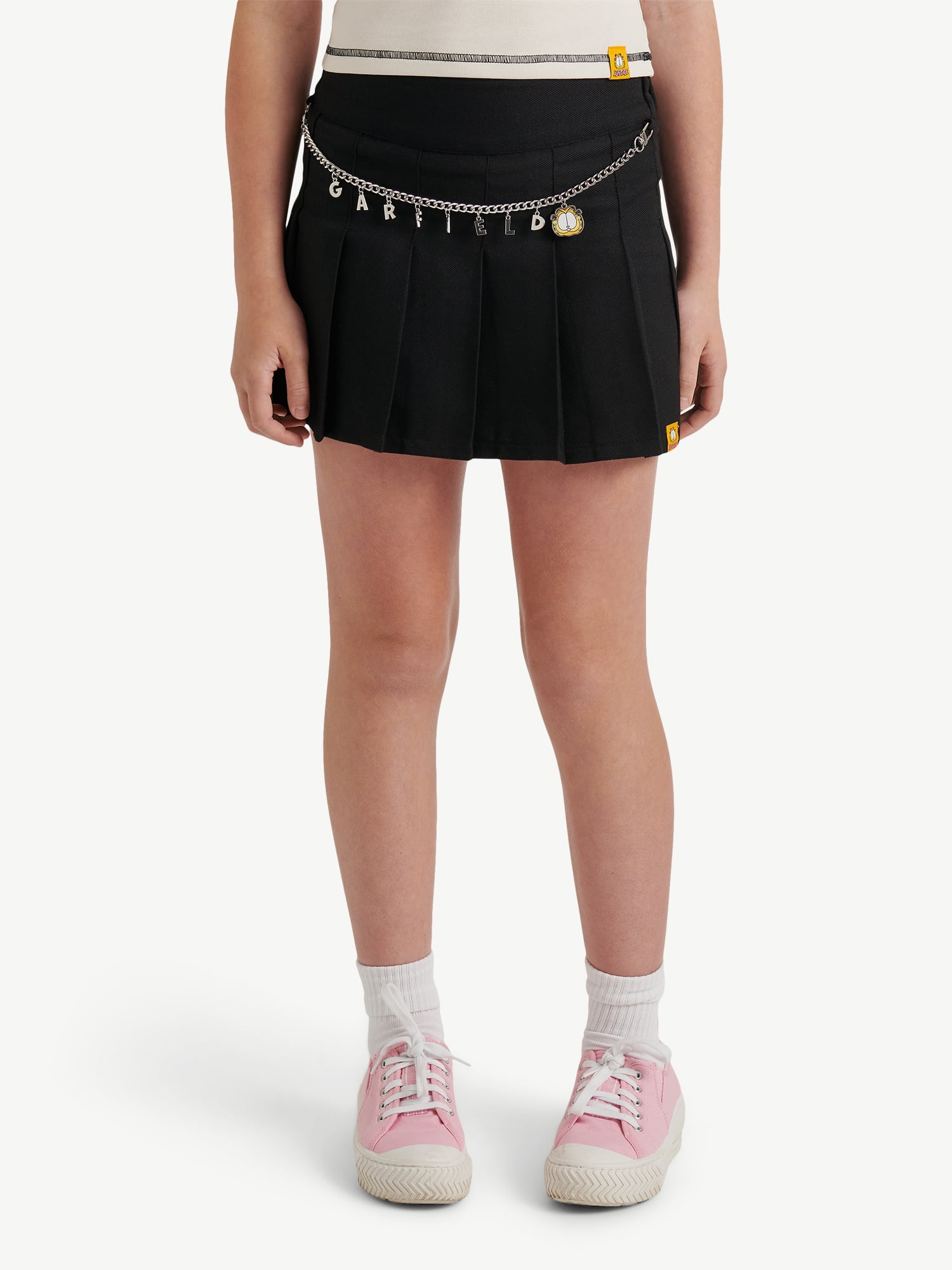 Justice x Garfield Girls Skirt with Chain, Sizes XS - XLP