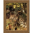 thumbnail image 1 of Girls Gathering Blossoms, Valdemosa, Majorca 20x23 Gold Ornate Wood Framed Canvas Art by Sargent, John Singer, 1 of 2
