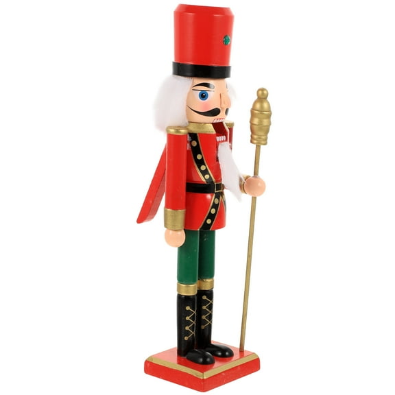 Girls Gifts Christmas Nutcracker Wooden for Stocking Stuffers Desktop Nutcrackers Craft Decor