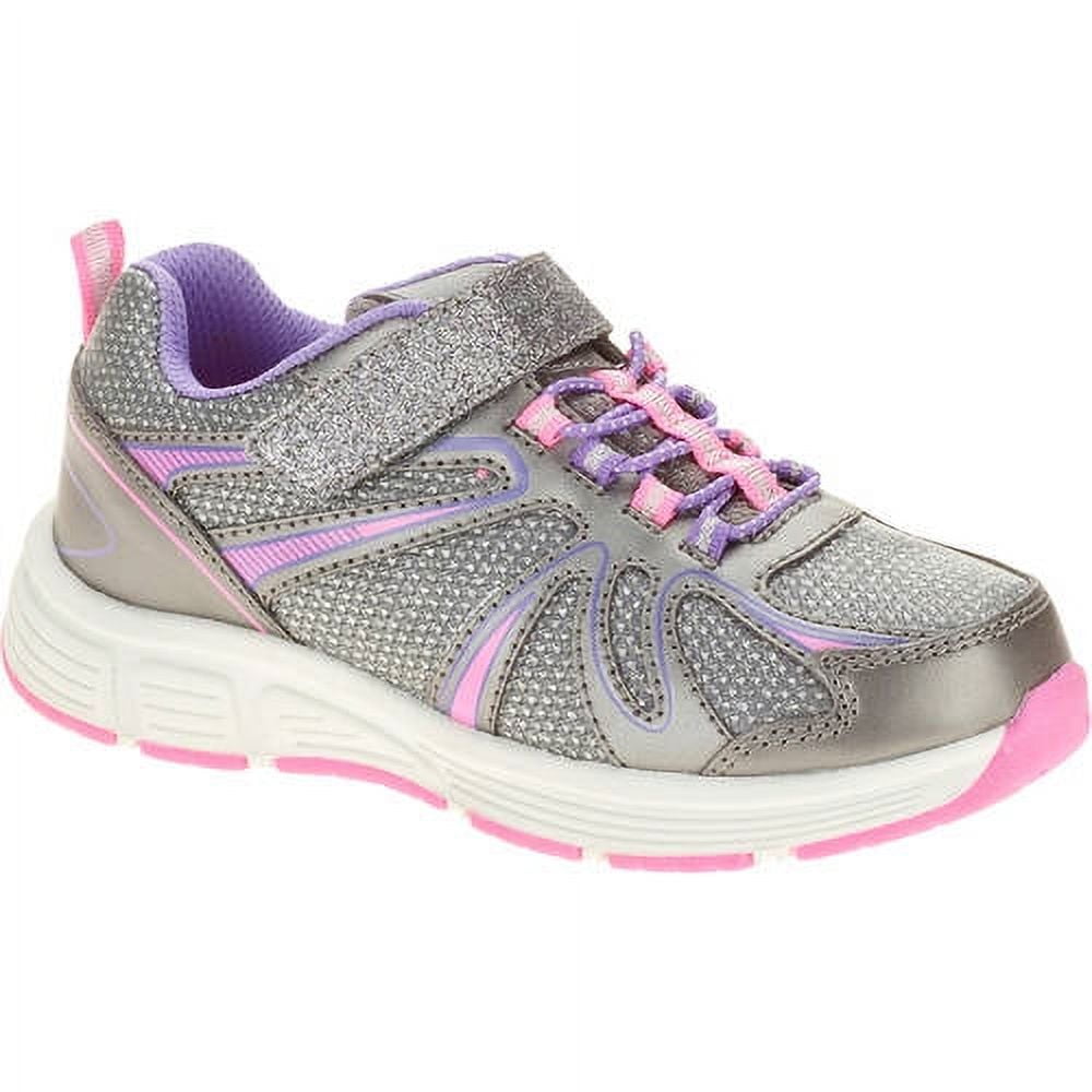 Girls' Glitter Running Shoe - Walmart.com