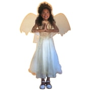 Girls Golden Angel Dress Halloween Costume Small 4-5