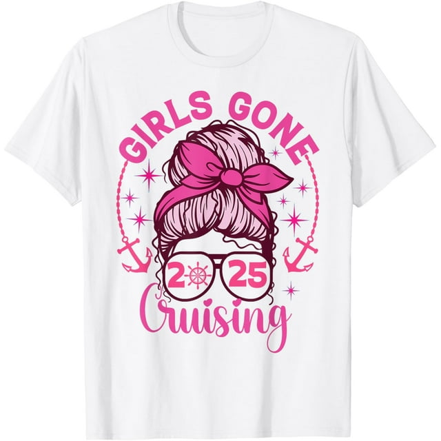 Girls Gone Cruising 2025 Girls Matching Women Cruise TShirt