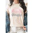 thumbnail image 1 of Girls Gone Glamping Girls Trip Cabin Graphic Tee T-Shirt, 1 of 7