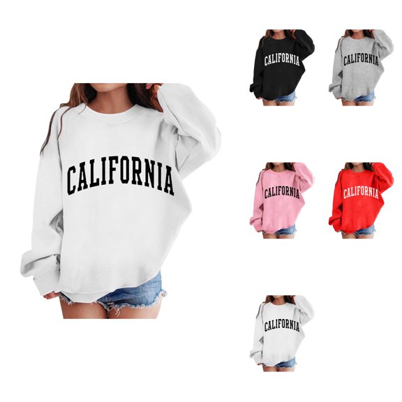 Girls Graphic Print Crewneck Sweatshirt, Cute Drop Shoulder Long Sleeve Pullover Top, Trendy Oversized Casual Loose Top with Letter Print, New York Inspired Design, 3-12T