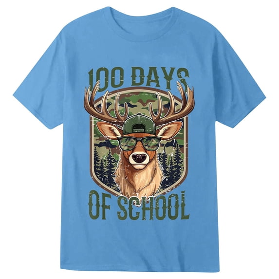 Girls Graphic Print Short Sleeve T Shirt Soft Casual Tee Everyday Play School Season Apparel For Kids Age 1 13Y