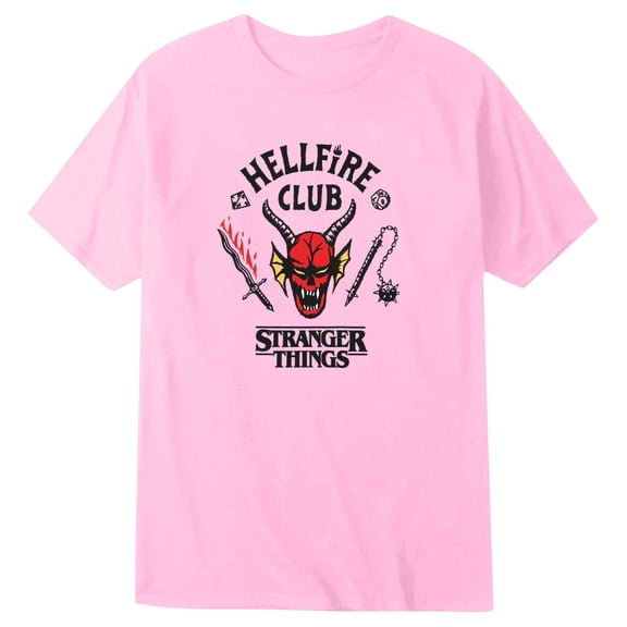 Girls Graphic T-Shirt Demogorgon Print Short Sleeve Tee Breathable Soft Casua Top For Everyday Play And School Comfortable Fit Youth Apparel