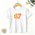 thumbnail image 1 of Girls Graphic Tees 67 Pizza Meme Kids T Shirt Funny Pizza Lover 100% Cotton Short Sleeve Soft Tops 4-13Y, 1 of 5