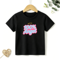 thumbnail image 1 of Girls Graphic Tees Angel Halo Kids T Shirt Y2K Retro 100% Cotton Short Sleeve Soft Tops 4-13Y, 1 of 5