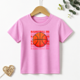 thumbnail image 1 of Girls Graphic Tees Basketball Sis Sports Kids T Shirt Cute Sister 100% Cotton Short Sleeve Soft Tops 4-13Y, 1 of 5