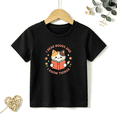 thumbnail image 1 of Girls Graphic Tees Cat Reading Book Kids T Shirt Cute School 100% Cotton Short Sleeve Soft Tops 4-13Y, 1 of 5