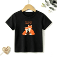 thumbnail image 1 of Girls Graphic Tees Fox My Mamie Loves Me Kids T Shirt Grandparents 100% Cotton Short Sleeve Soft Tops 4-13Y, 1 of 5