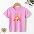 thumbnail image 1 of Girls Graphic Tees Fox My Mamie Loves Me Kids T Shirt Grandparents 100% Cotton Short Sleeve Soft Tops 4-13Y, 1 of 5