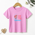 thumbnail image 1 of Girls Graphic Tees Just A Girl Who Loves Fishing Fish Cartoon Kids T Shirt Outdoor Tee 100% Cotton Short Sleeve Soft Tops 4-13Y, 1 of 5
