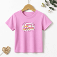 thumbnail image 1 of Girls Graphic Tees Let's Dance Music Note Letter Print Kids T Shirt Party Casual Tee 100% Cotton Short Sleeve Soft Tops 4-13Y, 1 of 5