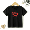 thumbnail image 1 of Girls Graphic Tees Little Ladybug Lady Kids T Shirt Cute Sweet 100% Cotton Short Sleeve Soft Tops 4-13Y, 1 of 5